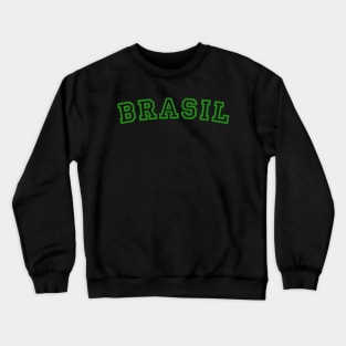 brasil sports logo Crewneck Sweatshirt